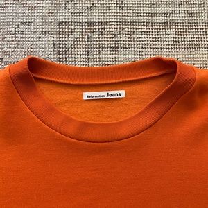 reformation hunter classic sweatshirt